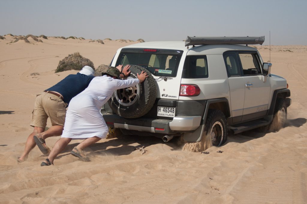 Desert Pull-Out Service in Abu Dhabi