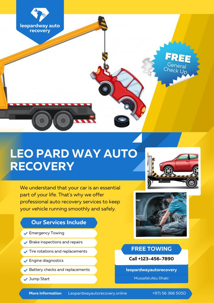 Breakdown Recovery Service in Abu Dhabi