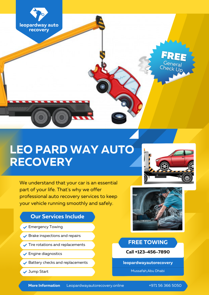 Recovery Towing Services in Abu Dhabi