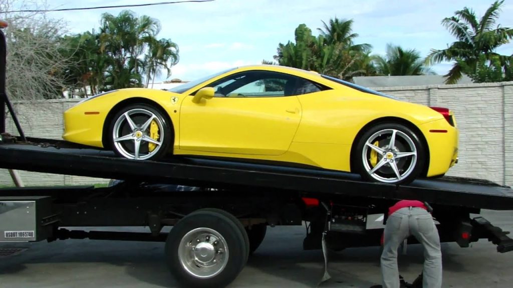 Sports Car Towing in Abu Dhabi