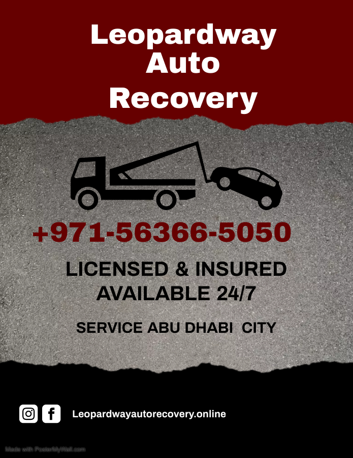 Roadside Assistance and Jump Start Services in Abu Dhabi