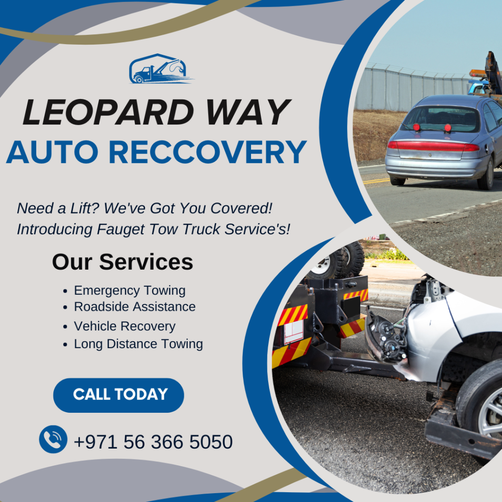 Car Recovery Services in Abu Dhabi with Leopard way Auto Recovery 