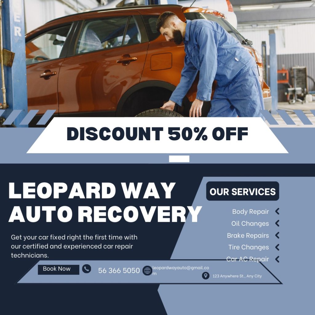 Saadiyat Island Car Recovery: Get Back on the Road with Leopard Way Auto Recovery