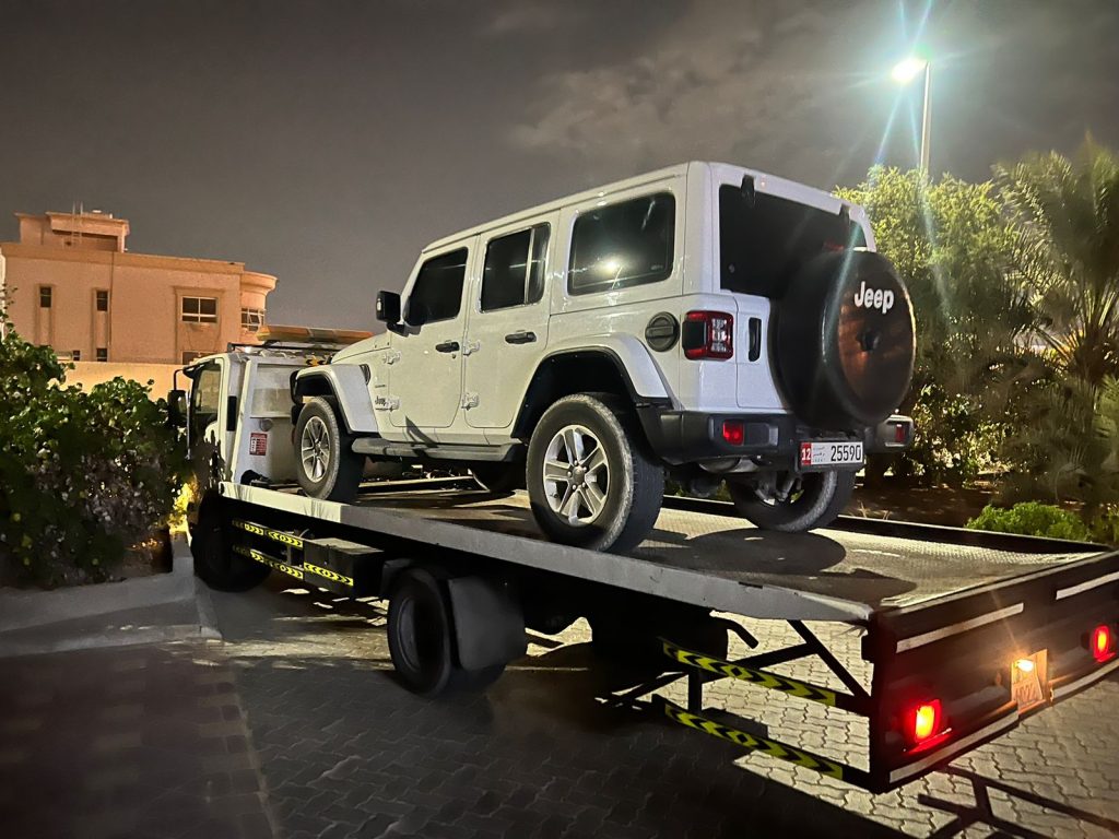 cheap car towing in Abu Dhabi