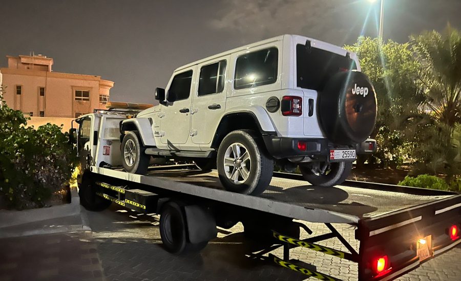 cheap car towing in Abu Dhabi